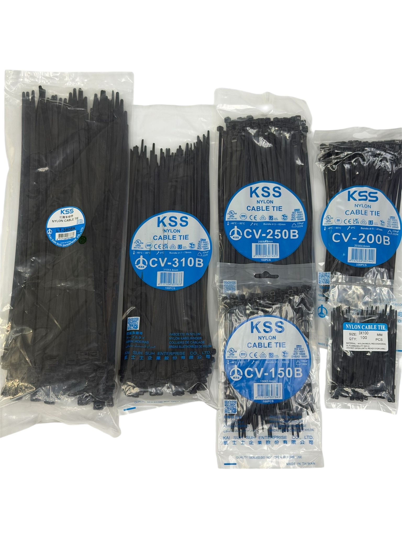 Black Nylon Cable Tie