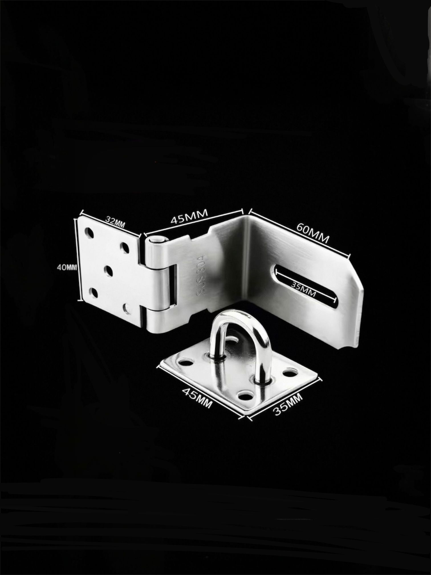 SS304 Hasp & Staple Latch